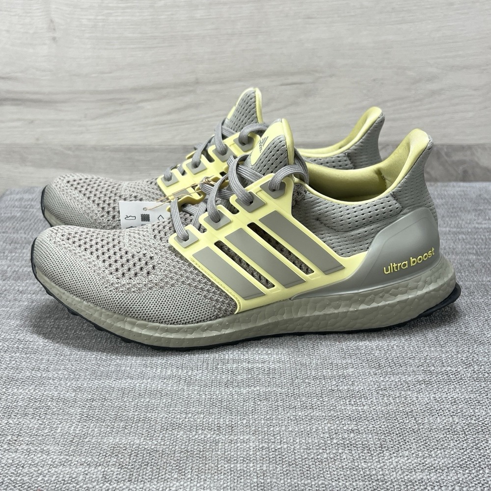Adidas Ultraboost 1.0 Putty Beige Powder Yellow JR3370 Mens Size 14 - Picture 2 of 9